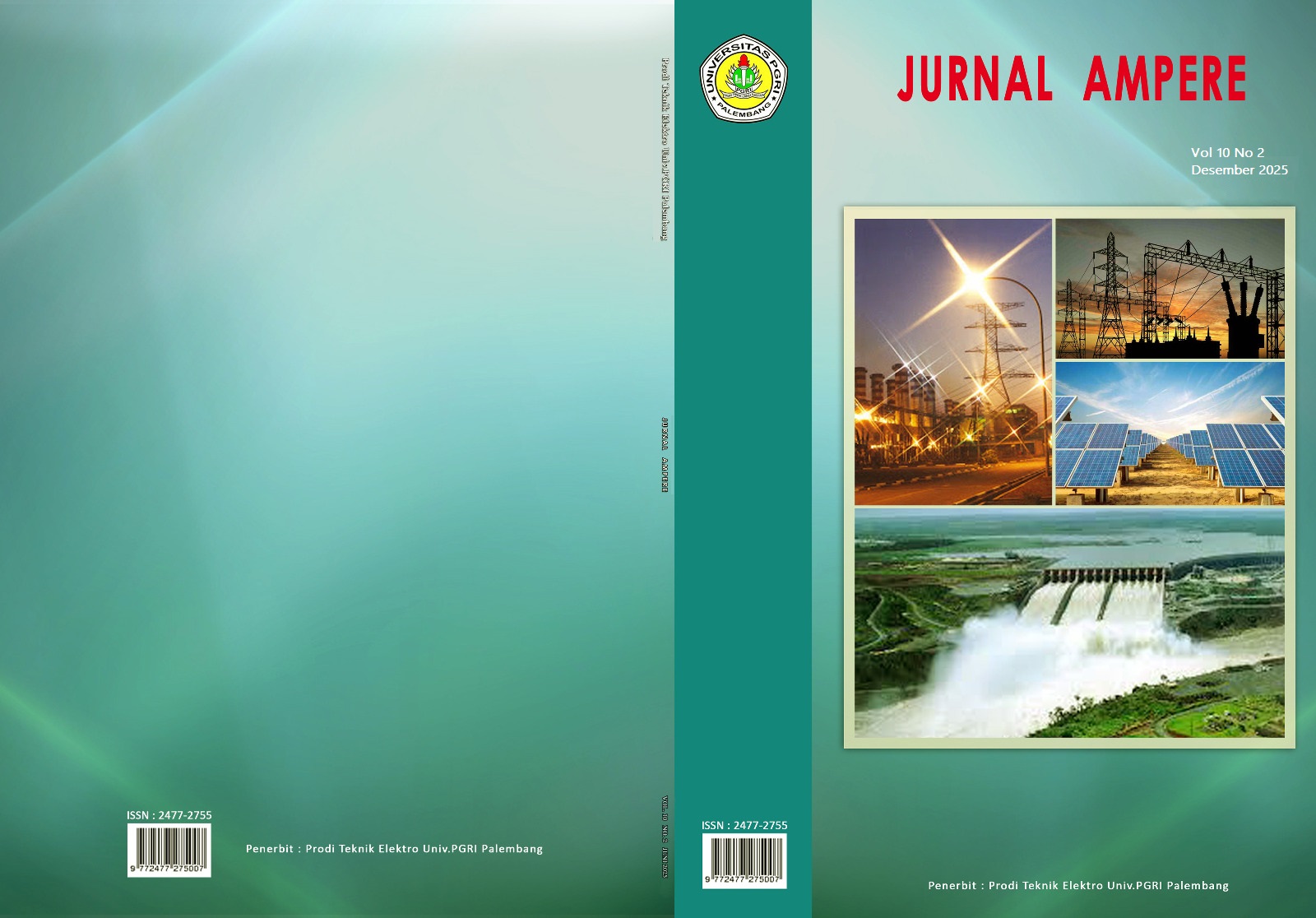 					View Vol. 10 No. 2 (2025): Jurnal Ampere
				