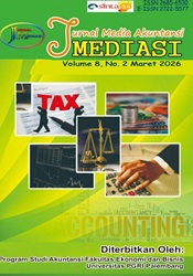 					View Vol. 8 No. 2 (2026): Jurnal Media Akuntansi (MEDIASI), Maret 2026
				