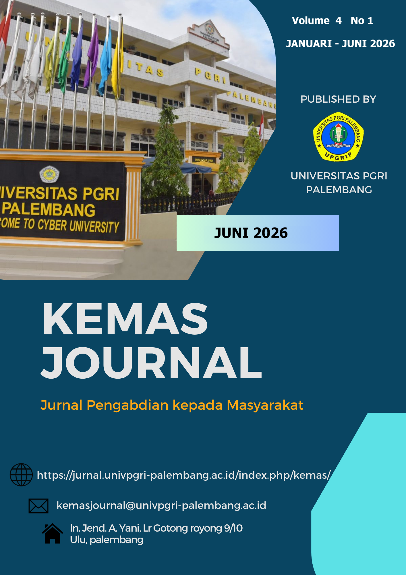 					View Vol. 4 No. 1 (2026): Kemas Journal - Januari - Juni 
				
